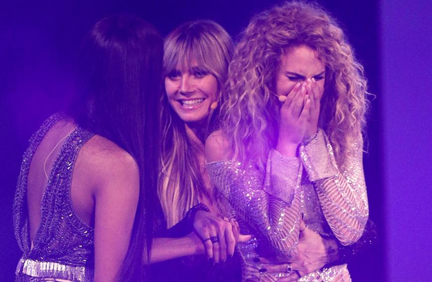 Beim großen GNTM-Finale konnte Kandidatin Simone Heidi Klum am meisten überzeugen.