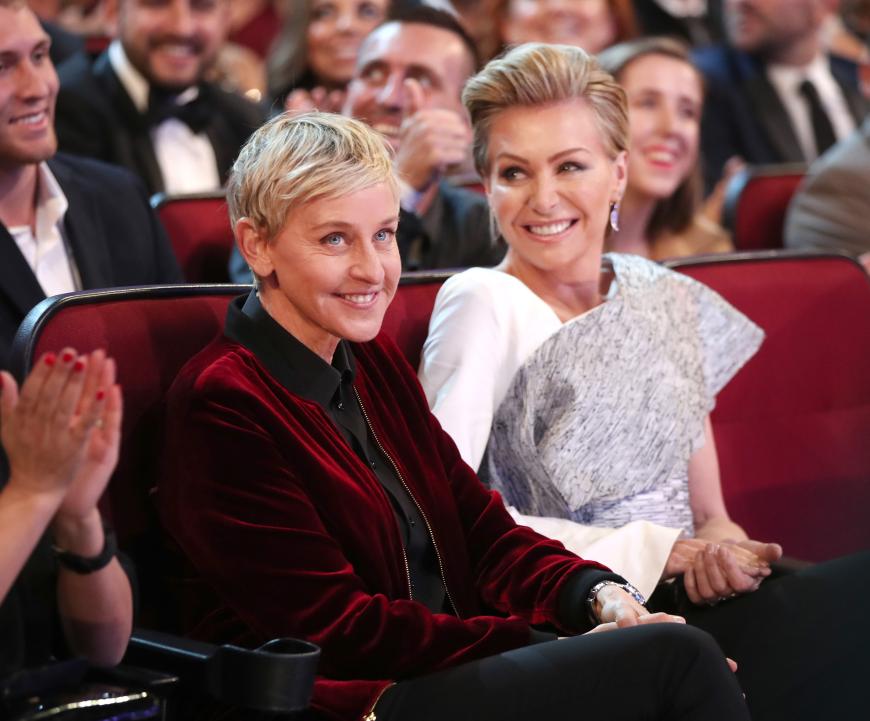 Ihr größter Halt: Seit über zehn Jahren ist die Talkshow-Legende mit der Schauspielerin Portia de Rossi verheiratet.