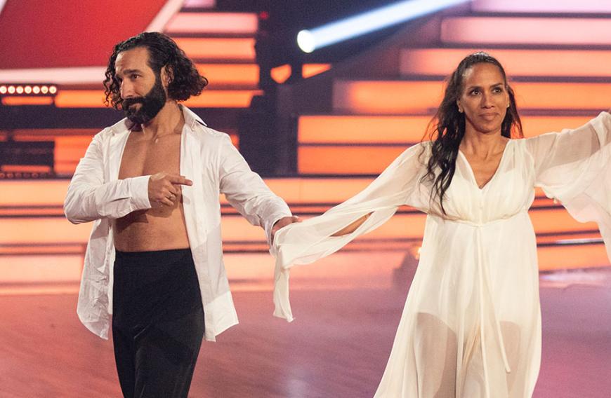 Massimo und Barbara Becker verpassten den Einzug in die Top 5.