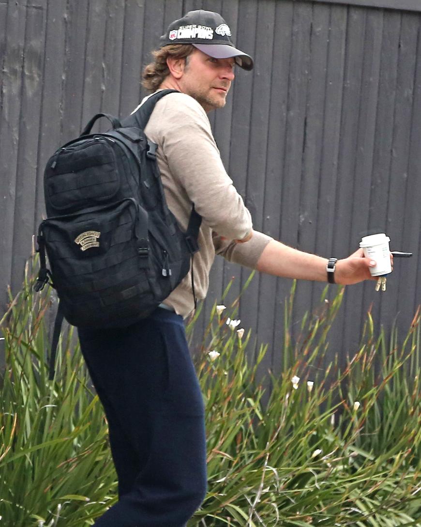 ... und Bradley wurde kurz danach so in Malibu gesichtet.