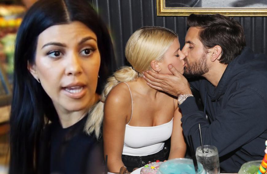 Dass ihr Ex Scott Disick (r.) wieder längst auf Wolke sieben schwebt, ist Kourtney Kardashian (l.) ein Dorn im Auge.