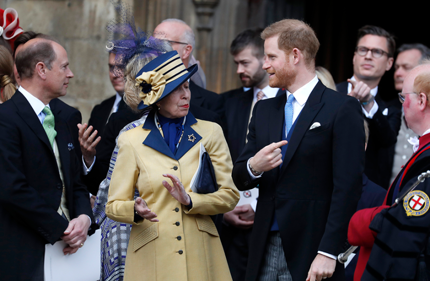 18. Mai: Harry nahm an der Hochzeit von Lady Gabriella Windsor teil, obwohl die Queen die Royals vertrat.