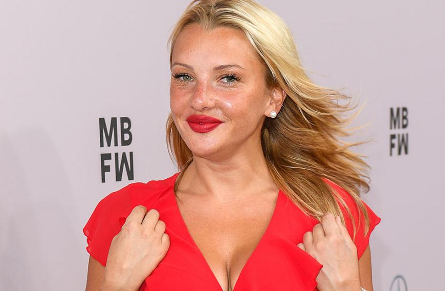 Vielleicht Dschungelkönigin Evelyn Burdecki?