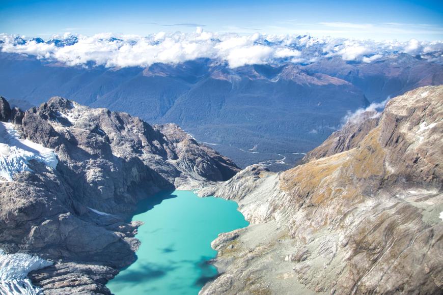 Gletschersee nahe Milford Sound