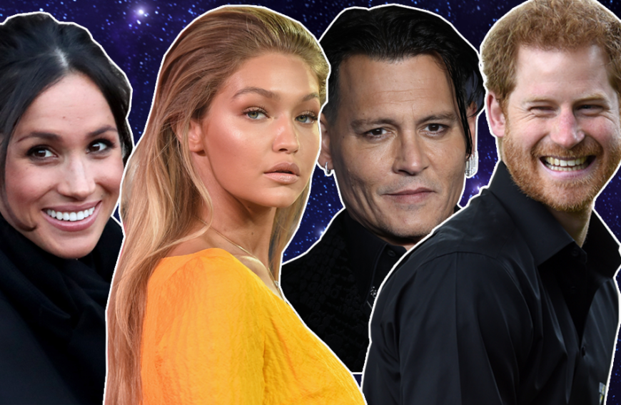 Ob Herzogin Meghan, Gigi Hadid, Johnny Depp oder Prinz Harry. Wir zeigen dir, welche Stars laut Sternzeichen am besten zu dir passen ...