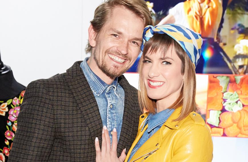 Mit ihrem Freund Jens Ackermann hat die Ex-GZSZ-Schauspielerin bereits Tochter Ella.