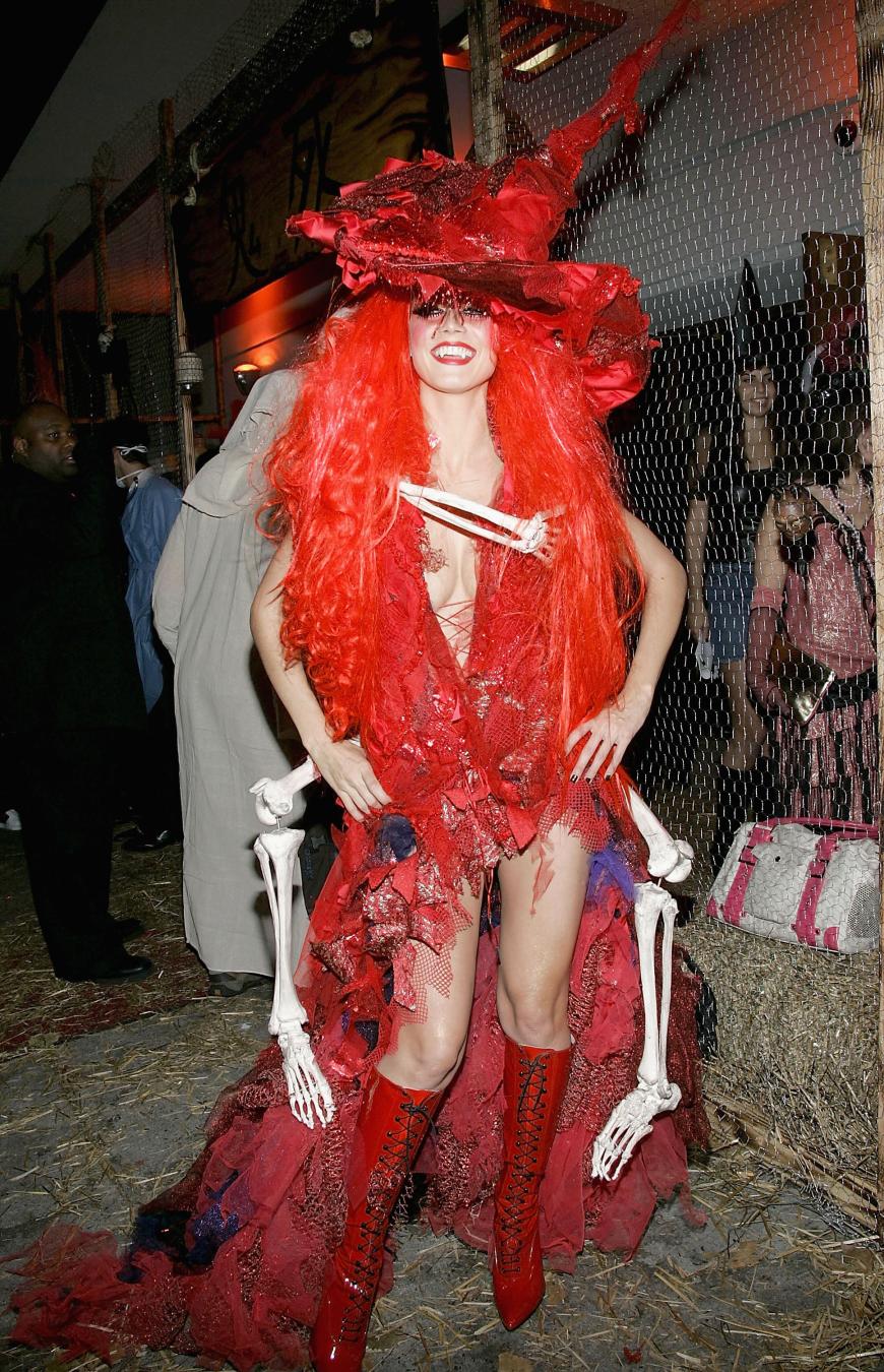 Eins ist klar: Heidi Klum wird es auf ihrem Junggesellinnenabschied krachen lassen. Vielleicht mit einer auffälligen Kostümierung wie an Halloween?