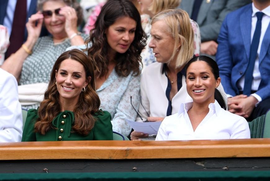 Ist dieses Lachen von den Herzoginnen Kate und Meghan wirklich echt?