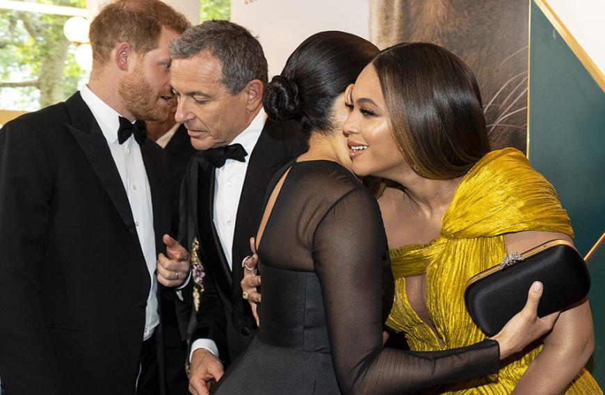 Was sagte Beyoncé zu Herzogin Meghan?