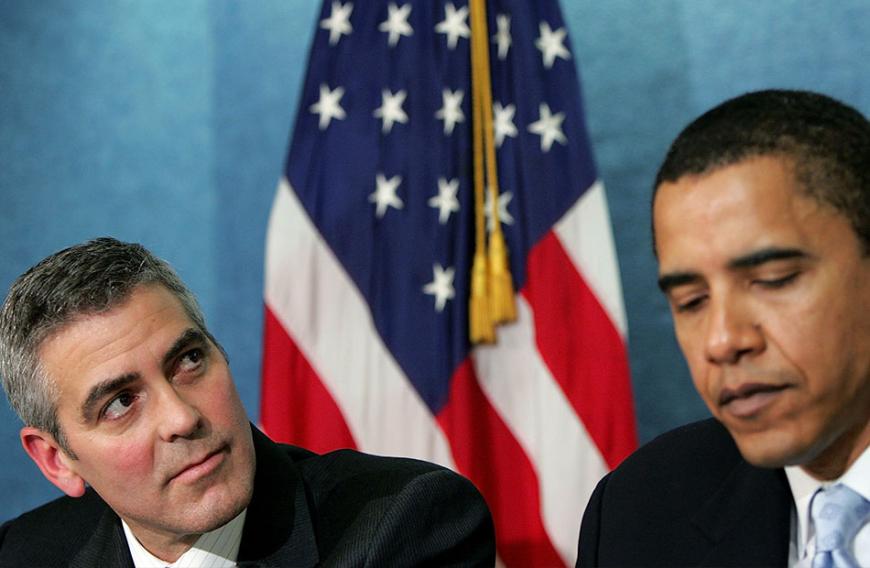 Auch Ex-Präsident Barack Obama soll von George Clooney viel halten und ihm bei seinen Plänen zur Seite stehen.