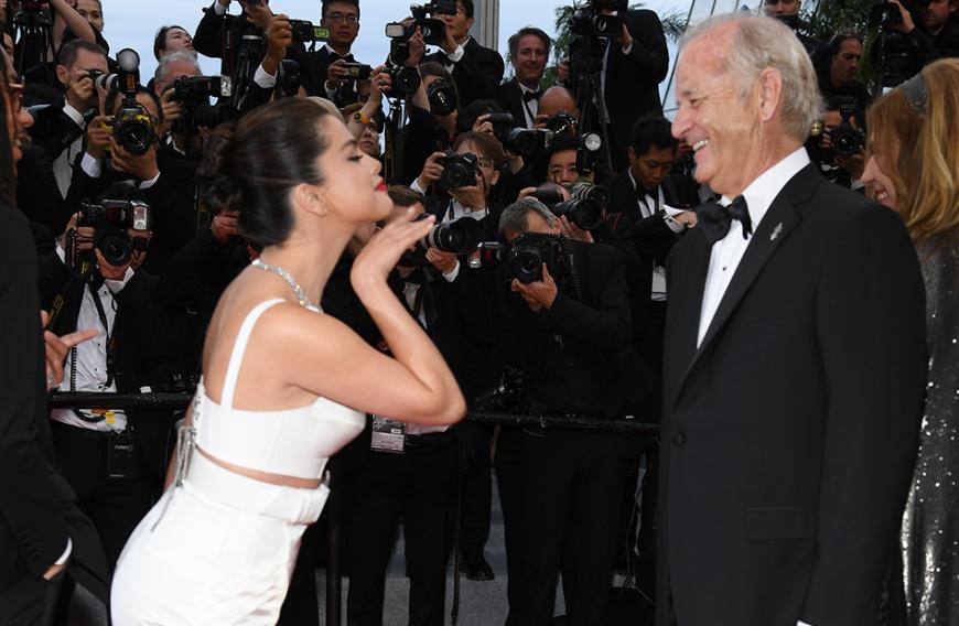 Bei den Filmfestspielen in Cannes, im Mai dieses Jahres, wirkte Selena noch ausgelassen und fröhlich ...