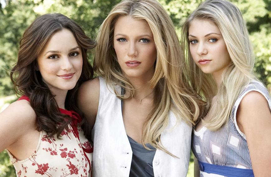 Leighton Meester, Blake Lively und Taylor Momsen (v.l.n.r) wurden durch die Serie zu Stars.