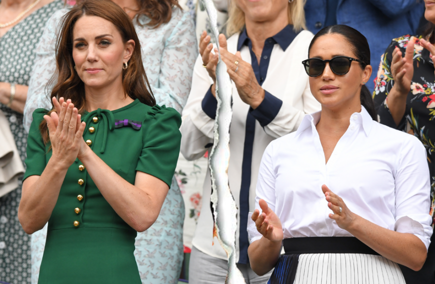 Frostige Stimmung in Wimbledon: Herzogin Kate und Meghan