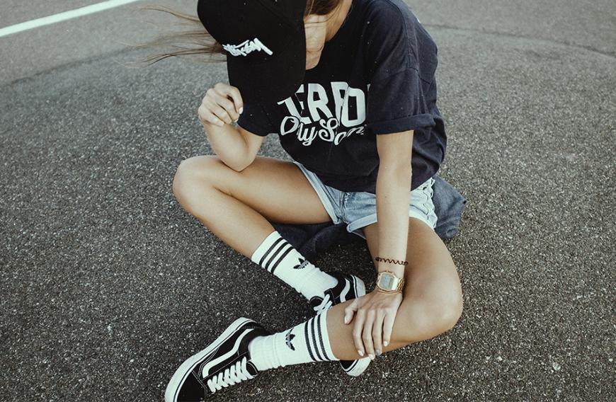 Besonders cool sehen die angesagten Treter zum lässigen Alltagslook aus.