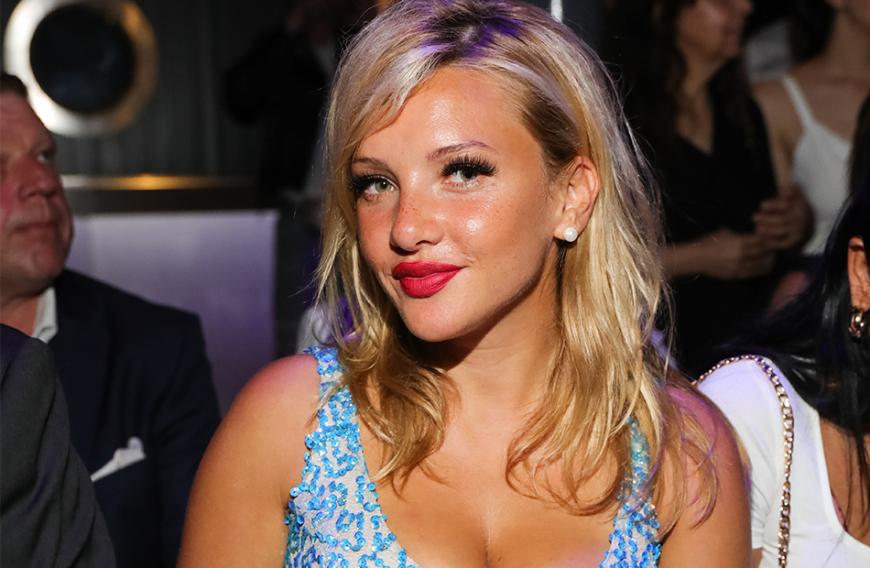 Evelyn Burdecki postete bei Instagram ein eindeutiges Bild!