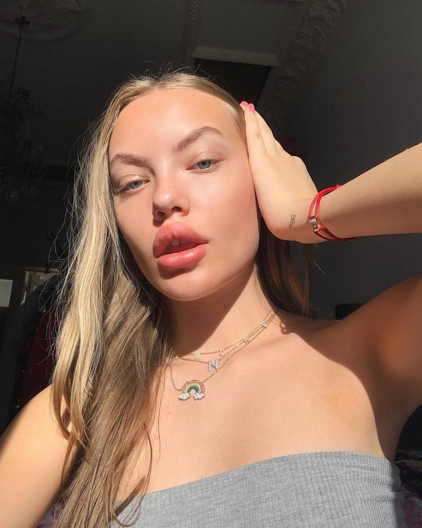 Echt oder natur? Mit diesem Foto spaltet Cheyenne Ochsenknecht das Netz.