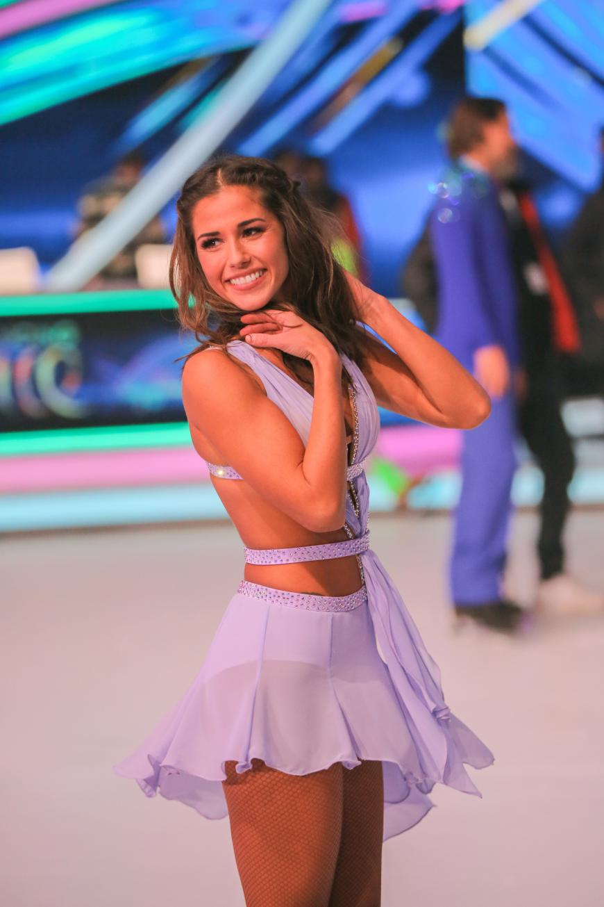 Sarah Lombardi treibt in ihrer freien Zeit viel Sport und achtet auf ihre Ernährung. Ihre Figur hat sich dadurch sichtlich verändert.