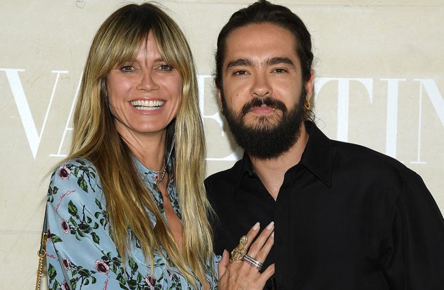 Heidi und Tom strahlen vor Glück - auch bei der Haute-Couture-Show von Valentino bei der Paris Fashion Week Anfang Juli.