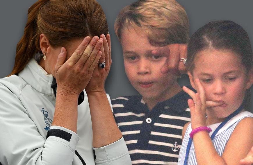 Herzogin Kate könnte Prinz George und Prinzessin Charlotte verletzt haben.