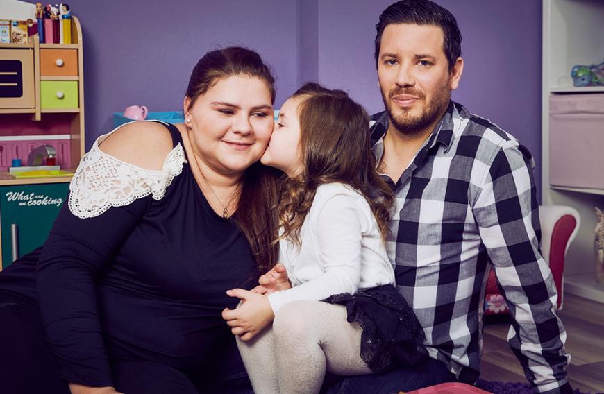 Sylvana und Florian Köster sind am 17. Juli zum zweiten Mal Eltern geworden. Sie haben bereits Töchterchen Celina.