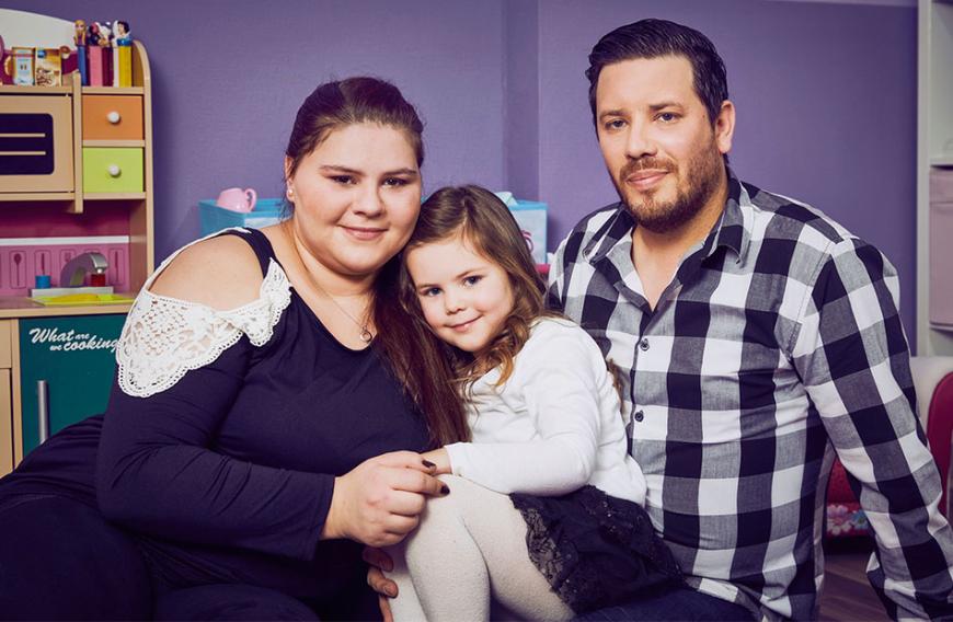 Sylvana Wollny und ihr Florian sind Mitte Juli zum zweiten Mal Eltern geworden. Tochter Celina ist jetzt große Schwester.