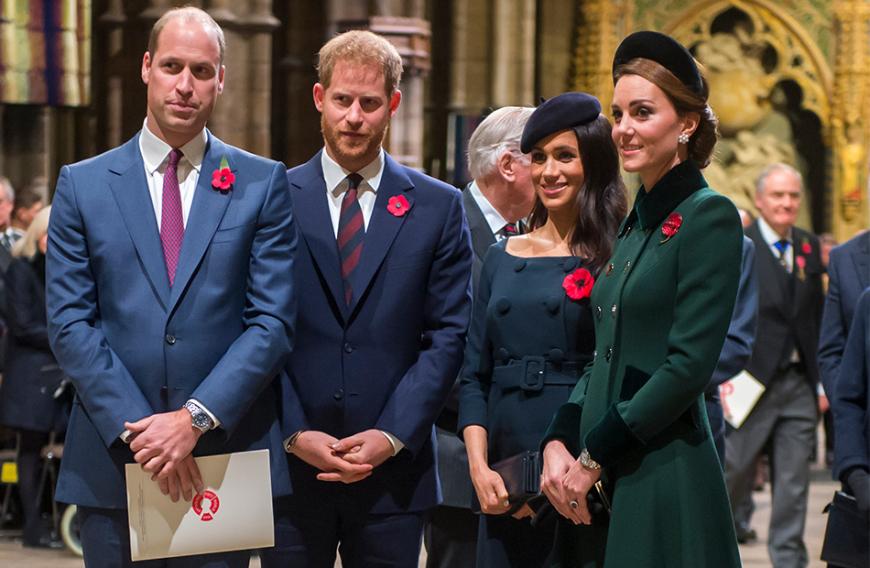 William, Harry, Meghan und Kate sind seit Monaten zerstritten. Ist das royale Protokoll der Grund?