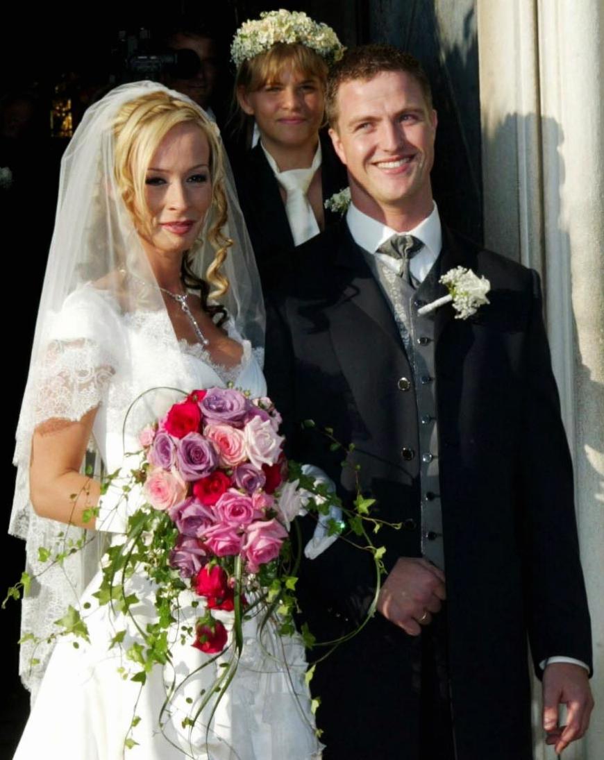 Von 2001 bis 2015 waren Cora und Ralf Schumacher verheiratet. Aus der Ehe ging der gemeinsame Sohn David hervor.