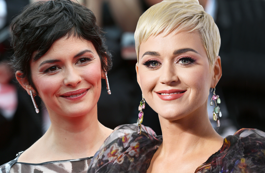 Die französische Schauspielerin Audrey Tautou trägt schon seit Jahren einen frechen Pixie-cut. Katy Perry wagte erst vor Kurzem den Schritt zur Kurzhaarfrisur.