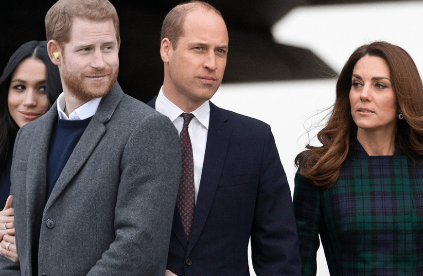 Meghan und Harry gehen William und Kate aus dem Weg.