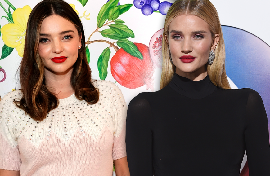 Hätten wir nicht alle gernen so einen strahlenden Teint wie Miranda Kerr (l.) oder Rosie Huntington-Whiteley? Das ist nun möglich – wir kennen ihr Beauty-Secret für tolle Haut.