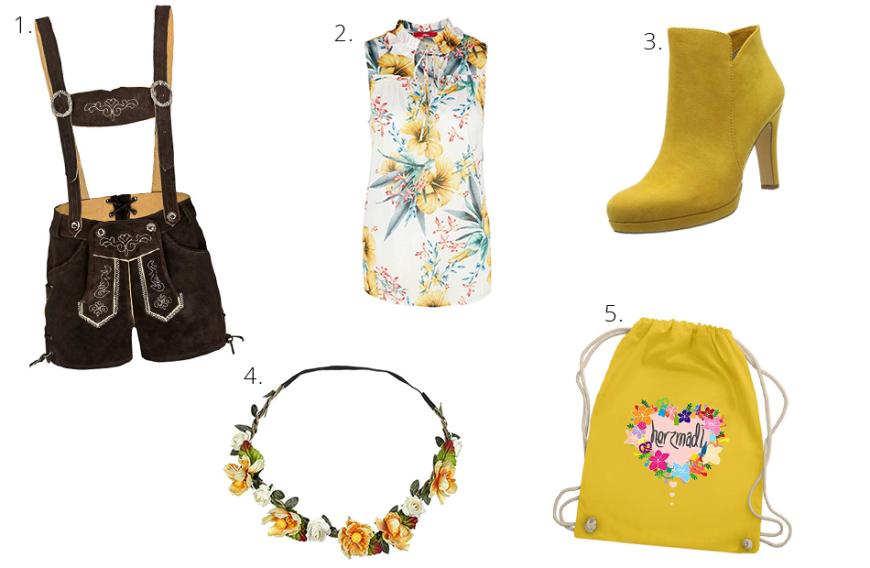 Jetzt wird es richtig verspielt, denn beim Trachtenoutfit hast du auch jede Menge Spielraum. Unkonventionelle Oberteile machen Spaß und verleihen dem Wiesn-Look etwas Einzigartiges. Für diesen coolen Look solltest du circa 200 Euro einrechnen.
1. TR Martha