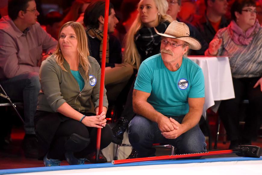 Konny Reimann und seine Frau Manuela bei