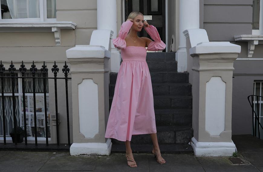 Neben verspielten Off-Shoulder-Midikleidern ...