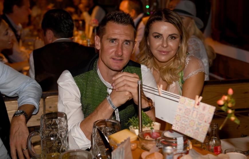 Miroslav Klose mit seiner Frau Sylwia