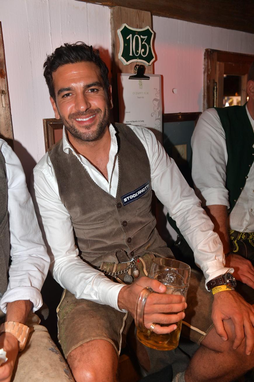 Auch Elyas M'Barek feierte beim Eröffnungswochenende auf der Wiesn.