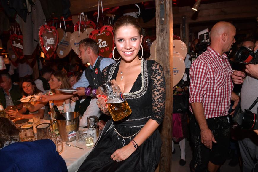Victoria Swarovski ließ tief blicken.