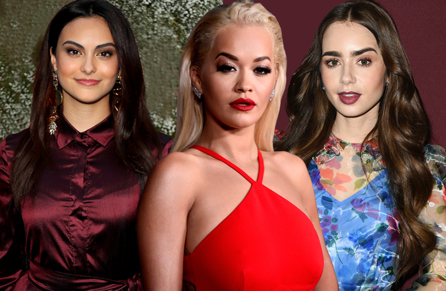 Camila Mendes, Rita Ora, Lily Collins (v.l.n.r) und Co. haben ihre Anti-Frizz-Tricks verraten ...