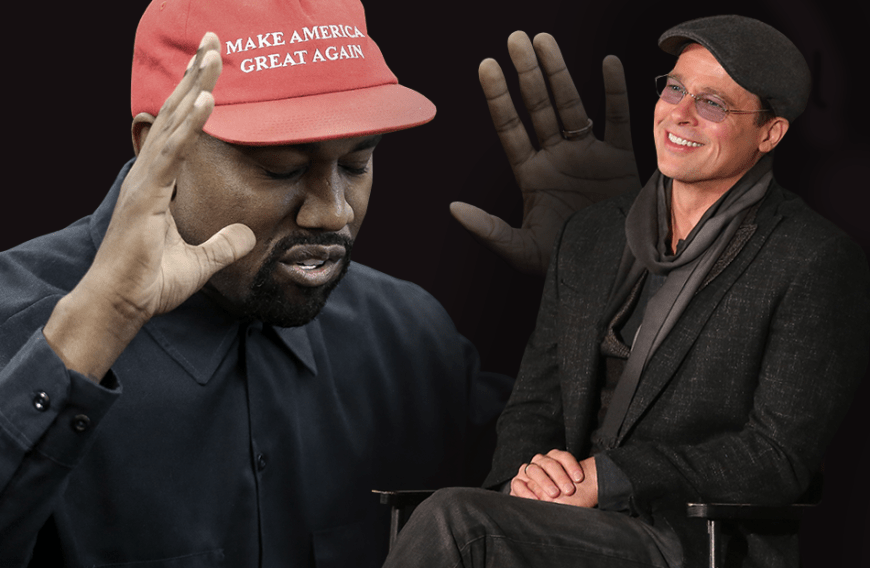 Kanye West möchte sich als Filmstar probieren. Weil ihm allerdings das nötige Know-How fehlt, habe er Brad Pitt gebeten, ihm beim Start seiner Schauspielkarriere zu helfen.