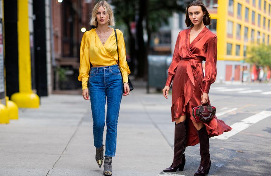 Bloggerin Lisa Hahnbück und Mary Leest wissen, wie man den Herbst-Trends besonders stylisch in Szene setzt. 