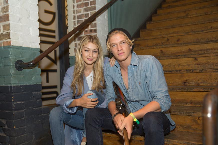 Waren 2015 ein süßes Paar: Supermodel Gigi Hadid und Cody Simpson