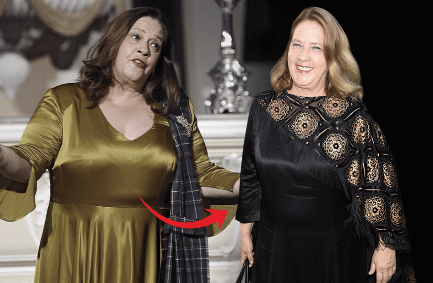 Über 50 Pfund hat Kathy abgespeckt (r.). Sie verzichtete auf Weizenmehlprodukte und trieb viel Sport. Ihr Sohn machte sich schon Sorgen um seine übergewichtige Mutter (l.).