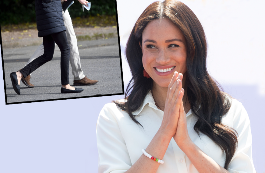 Herzogin Meghan hat mal wieder einen neuen Trend gesetzt: Die royale Schönheit setzt diesen Herbst auf stylische Slipper.