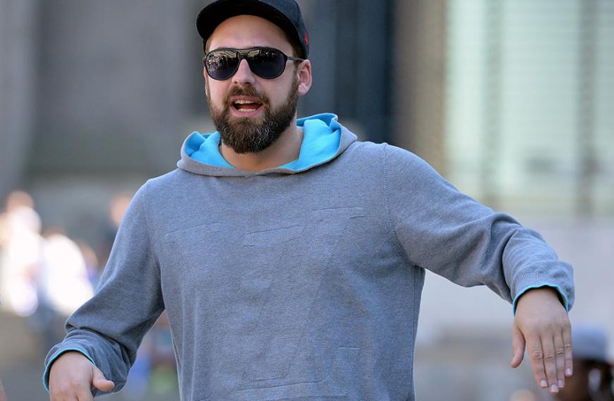 Der Rapper crashte einen Heiratsantrag.