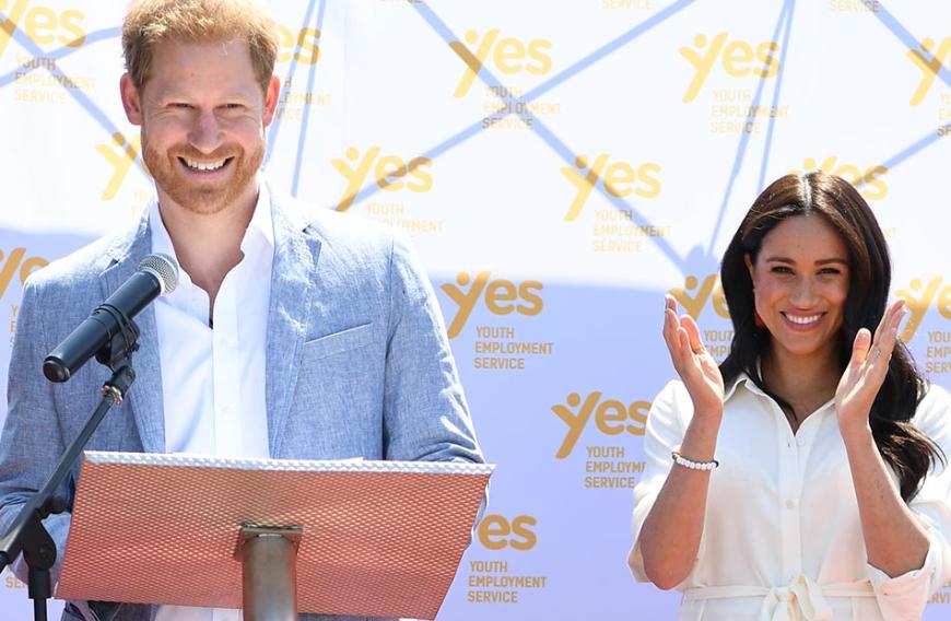 Herzogin Meghan ist Harrys größte Stütze - auch während ihrer Afrika-Reise sträkte sie ihm den Rücken.