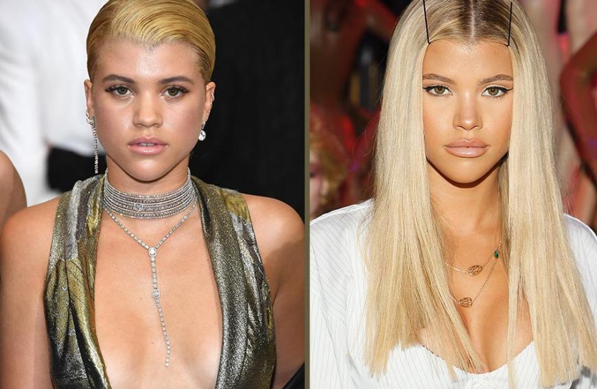 Vorher-Nachher! Bild links: 2017 ; Bild rechts: 2019! Huch, da kann man ja gar nicht wegschauen! Sofias Dekolleté wirkt heute (r.) viel praller als noch vor zwei Jahren. Hat sie sich auch einer Brustvergrößerung unterzogen?