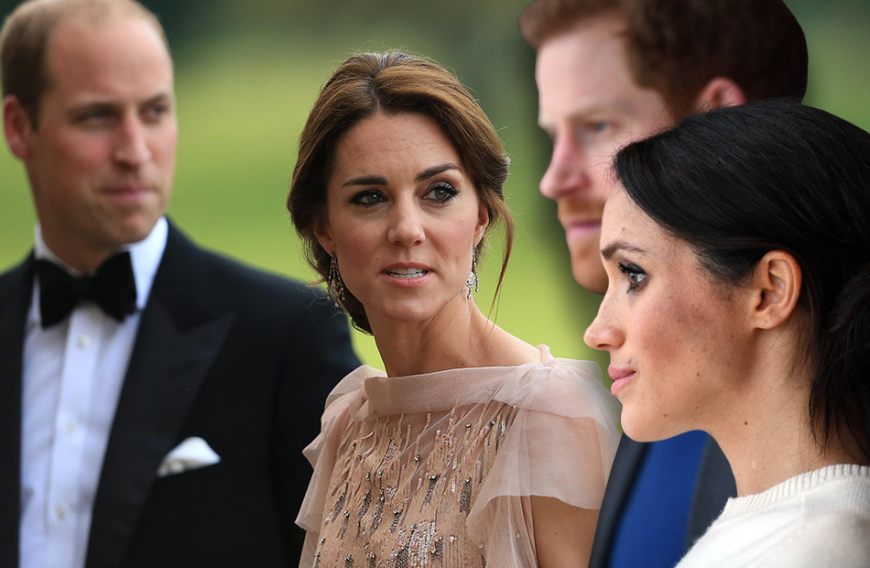 William, Kate, Harry und Meghan gehen beruflich getrennte Wege.