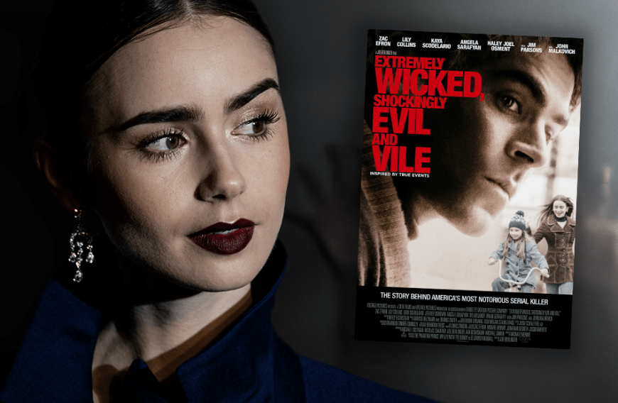 Während sie sich auf ihre Rolle als Freundin des Serienkillers Ted Bundy (Zac Efron) in