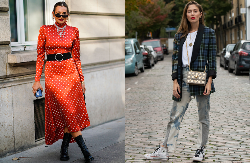 Diesen Herbst liegen Muster voll im Trend. Das Tolle an den Fashion-Pieces: Sie lenken geschickt von kleinen Problemzonen ab.