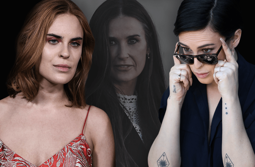 Tallulah (l.) und Rumer (r.) offenbarten traurige Details über ihre alkoholkranke Mutter Demi Moore.
