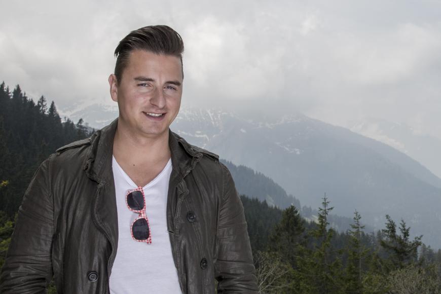 Nach dem Liebes-Aus tankt Andreas Gabalier Kraft in den Bergen.